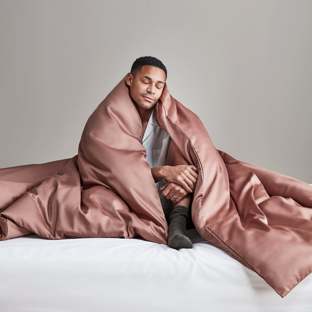 Luxe Cotton Duvet Cover - Rust
