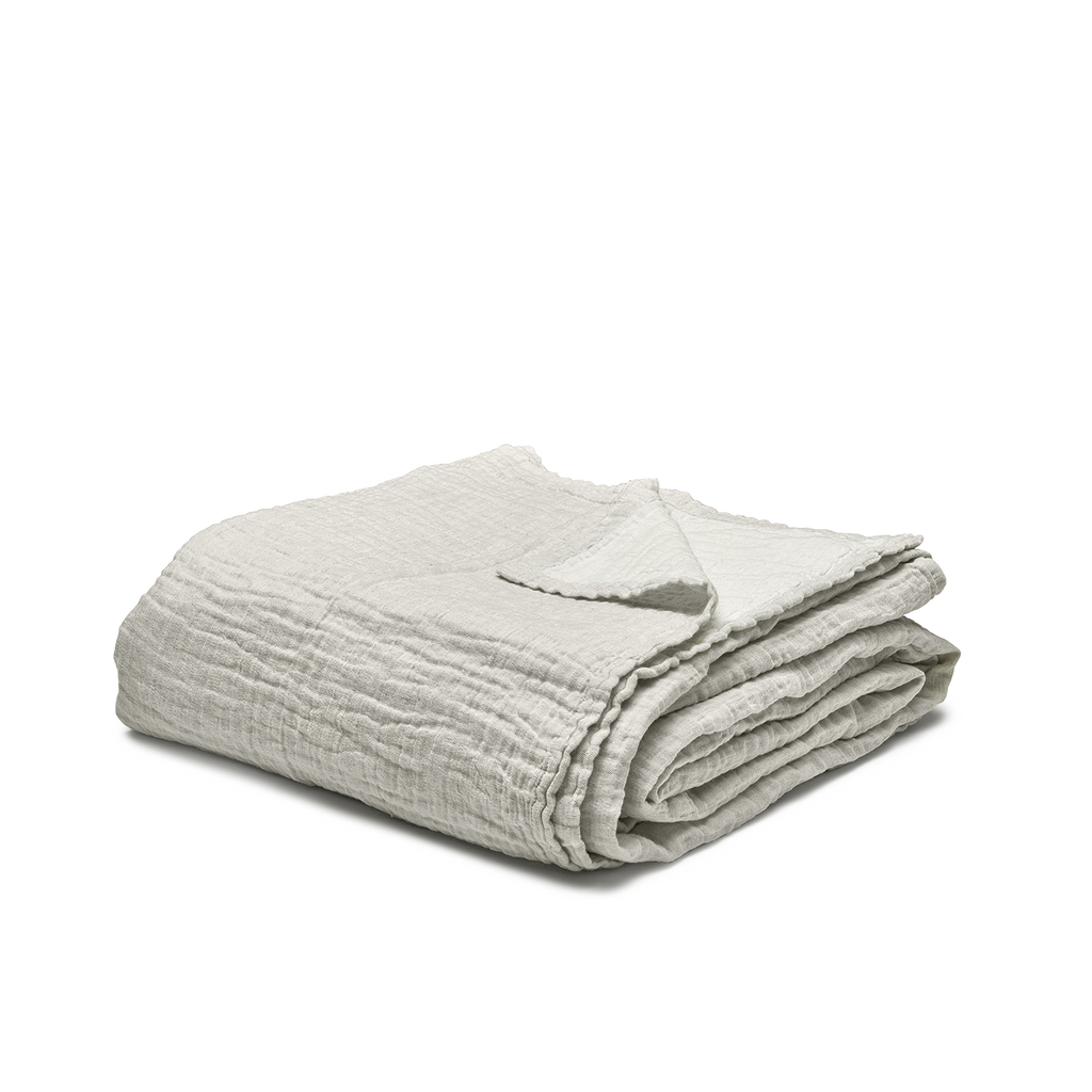 The Linen & Cotton Throw - Clay