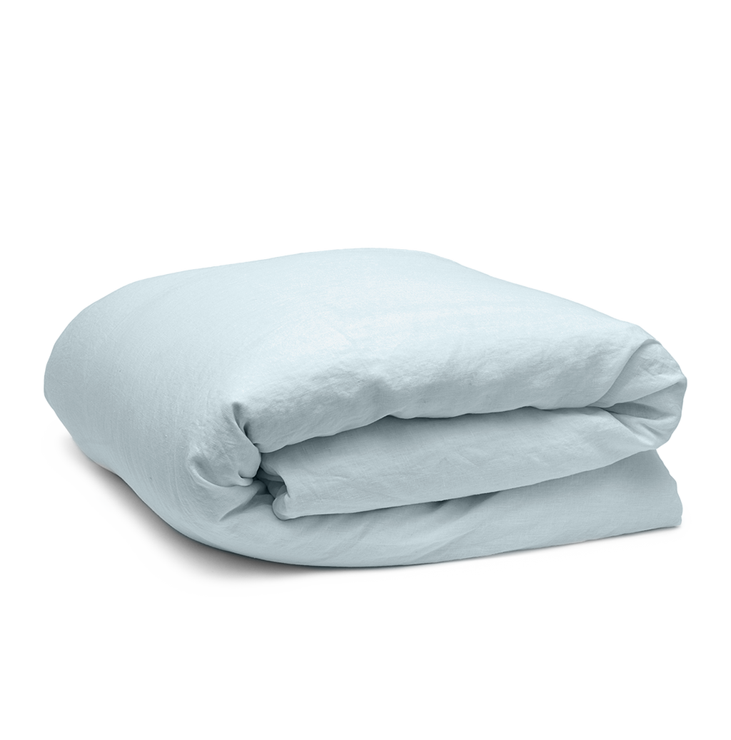 Linen Duvet Cover - Sky